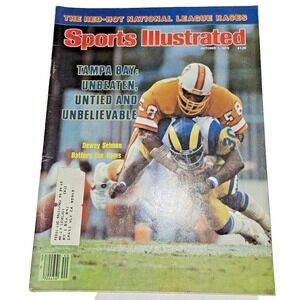 Sports Illustrated Magazine-October 1, 1979-Tampa Bay-Dewey Selmon-Batters Rams